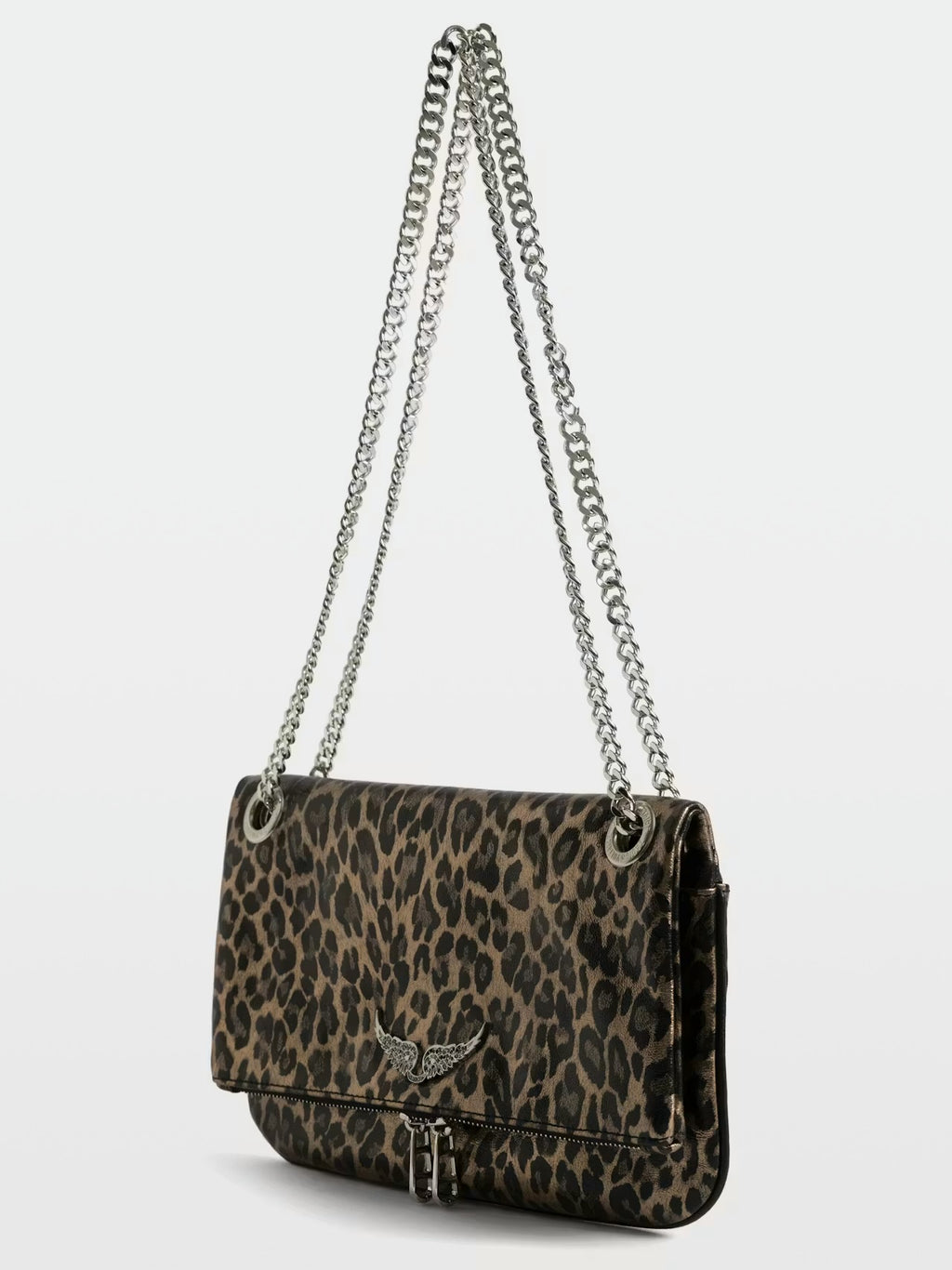 SAC POCHETTE ROCK II LÉOPARD ZADIG&VOLTAIRE