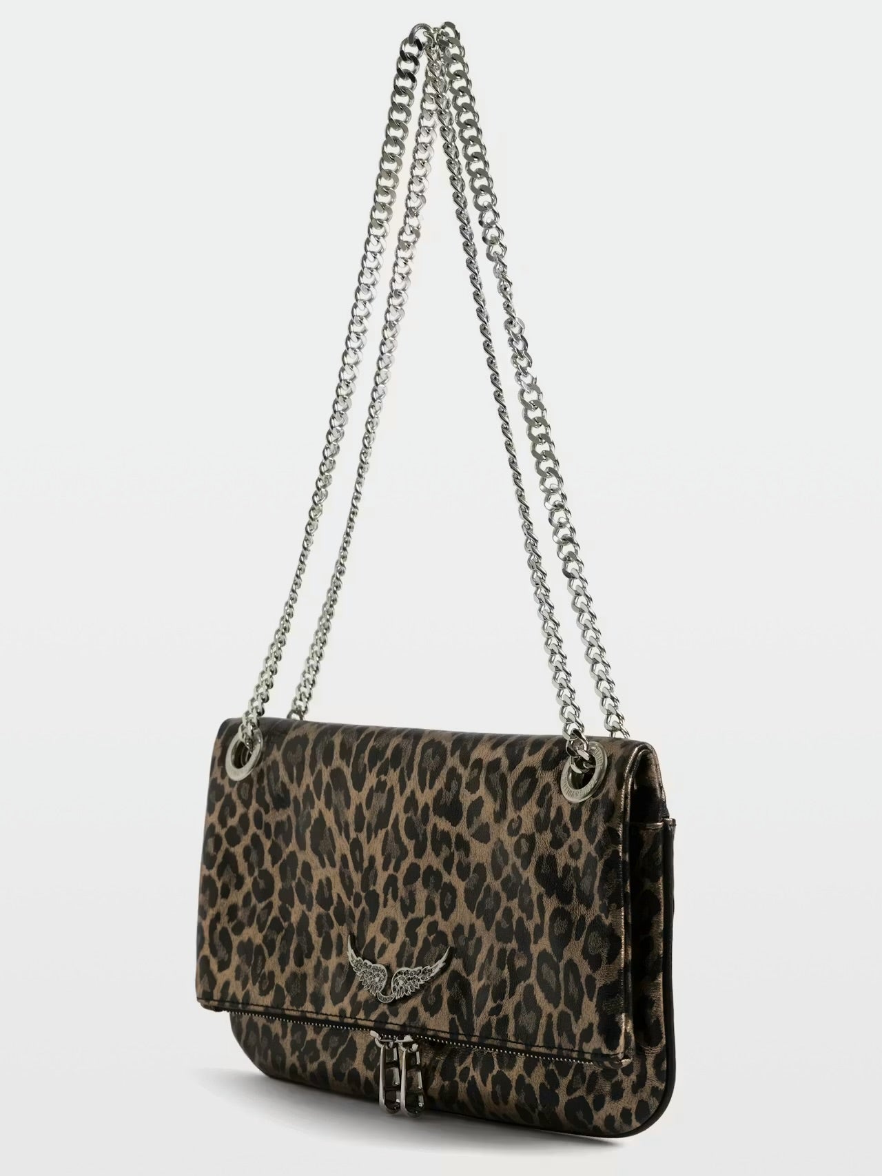 SAC POCHETTE ROCK II LÉOPARD ZADIG&VOLTAIRE