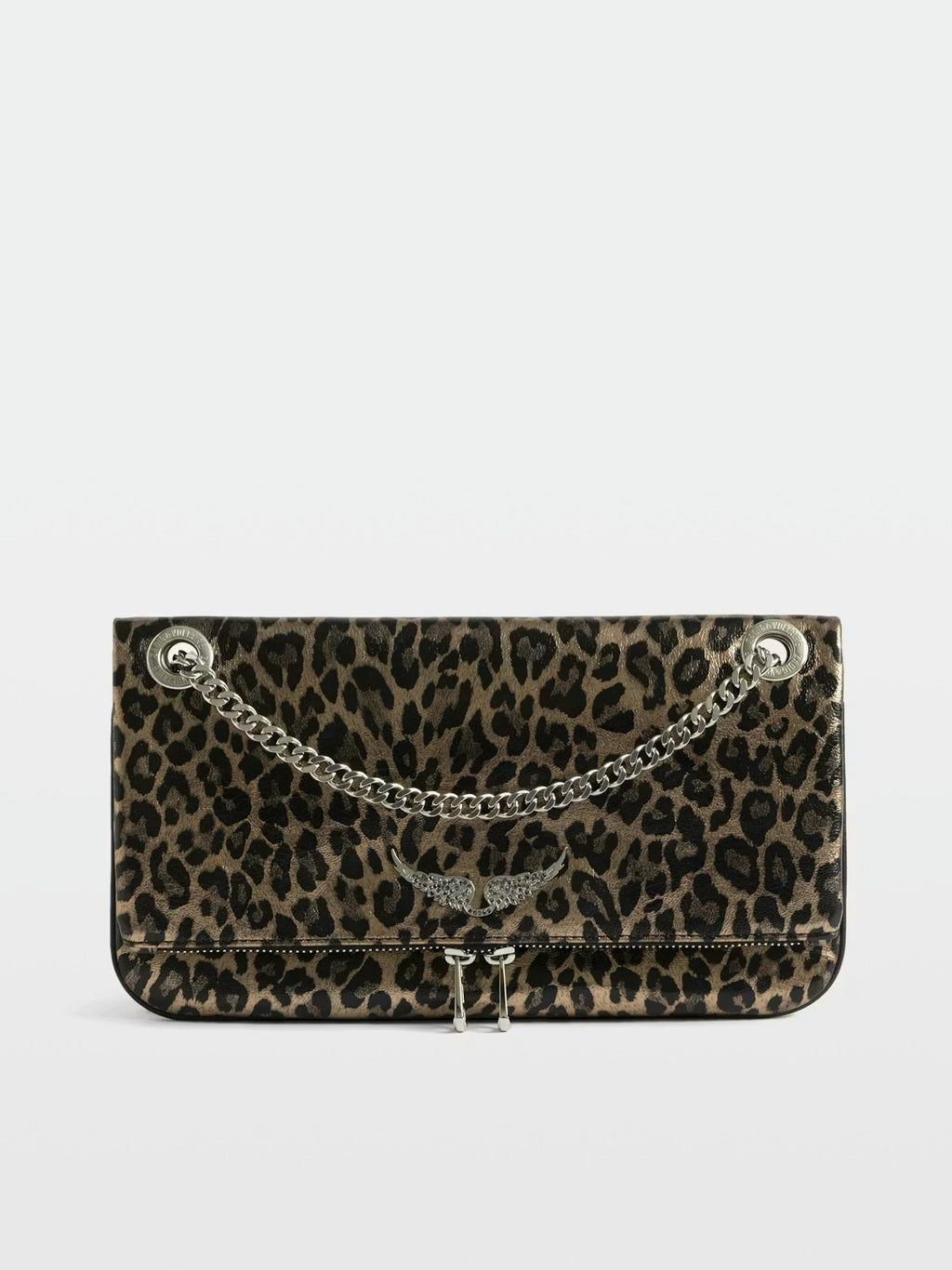 SAC POCHETTE ROCK II LÉOPARD ZADIG&VOLTAIRE